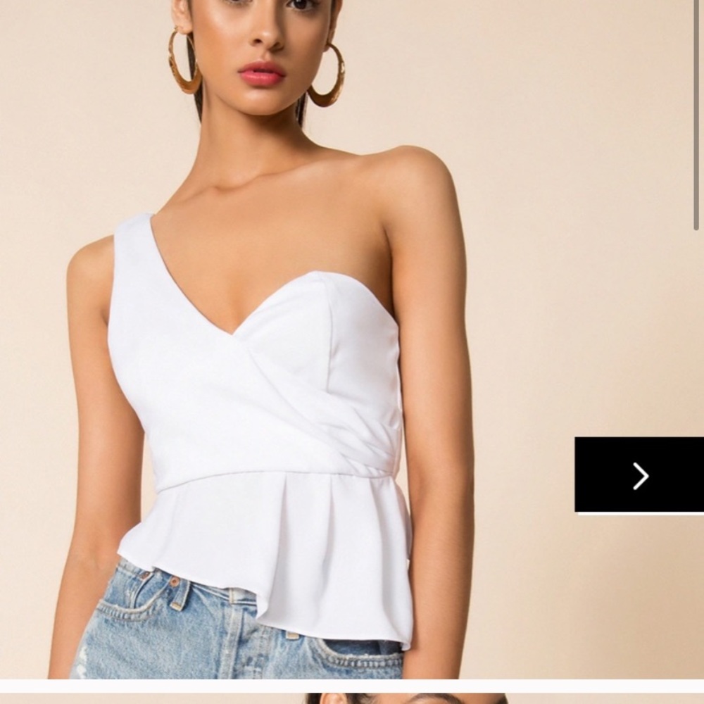 Karlie one shoulder top